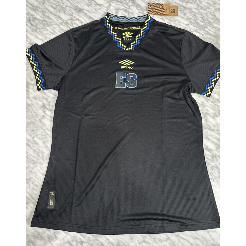 Umbro El Salvador National Team 23/24 black third Jersey authentic Women's XL